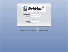 Tablet Screenshot of mail.bosch-pharma.com